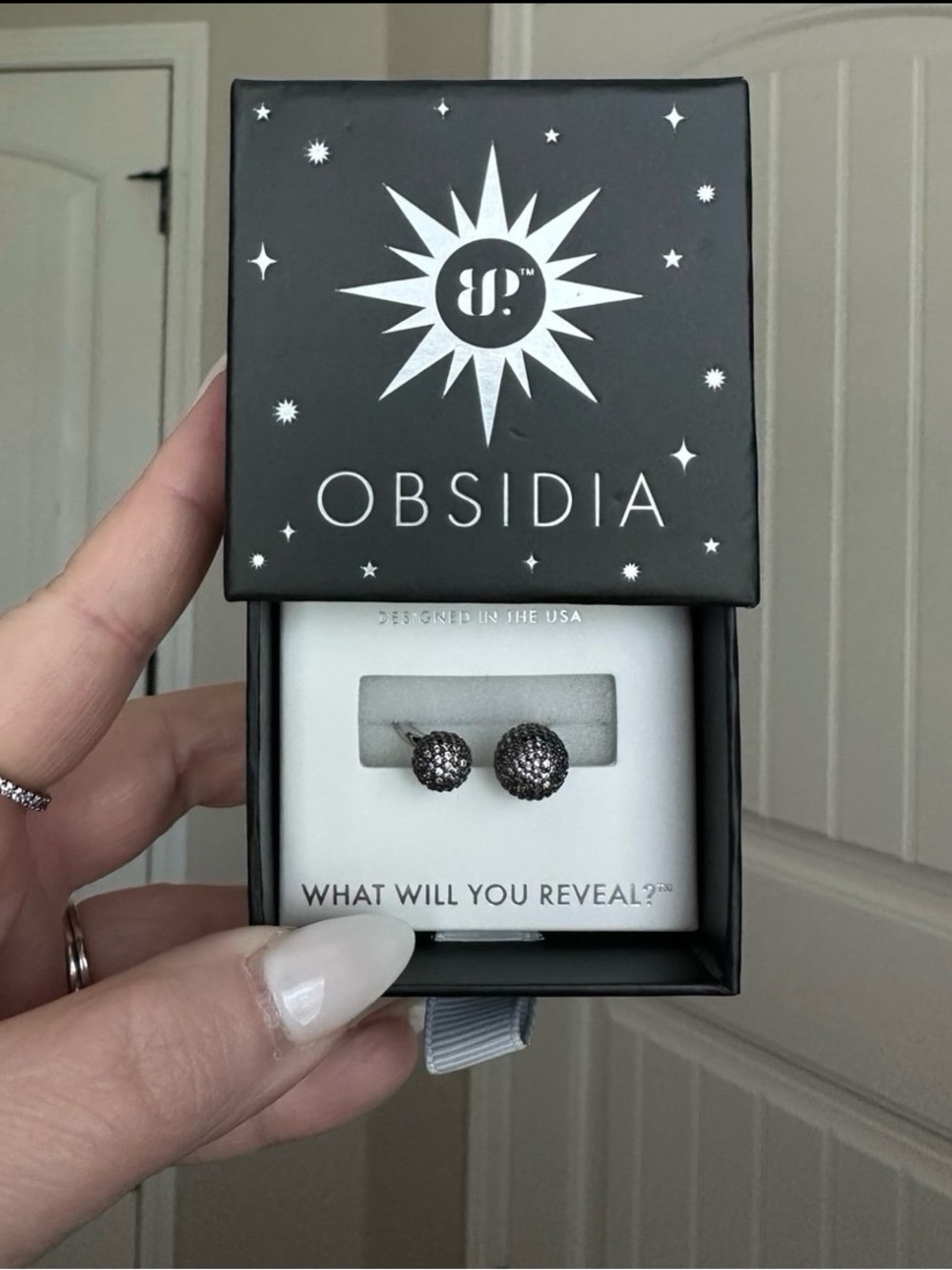 Bomb Party Obsidia ring size 8